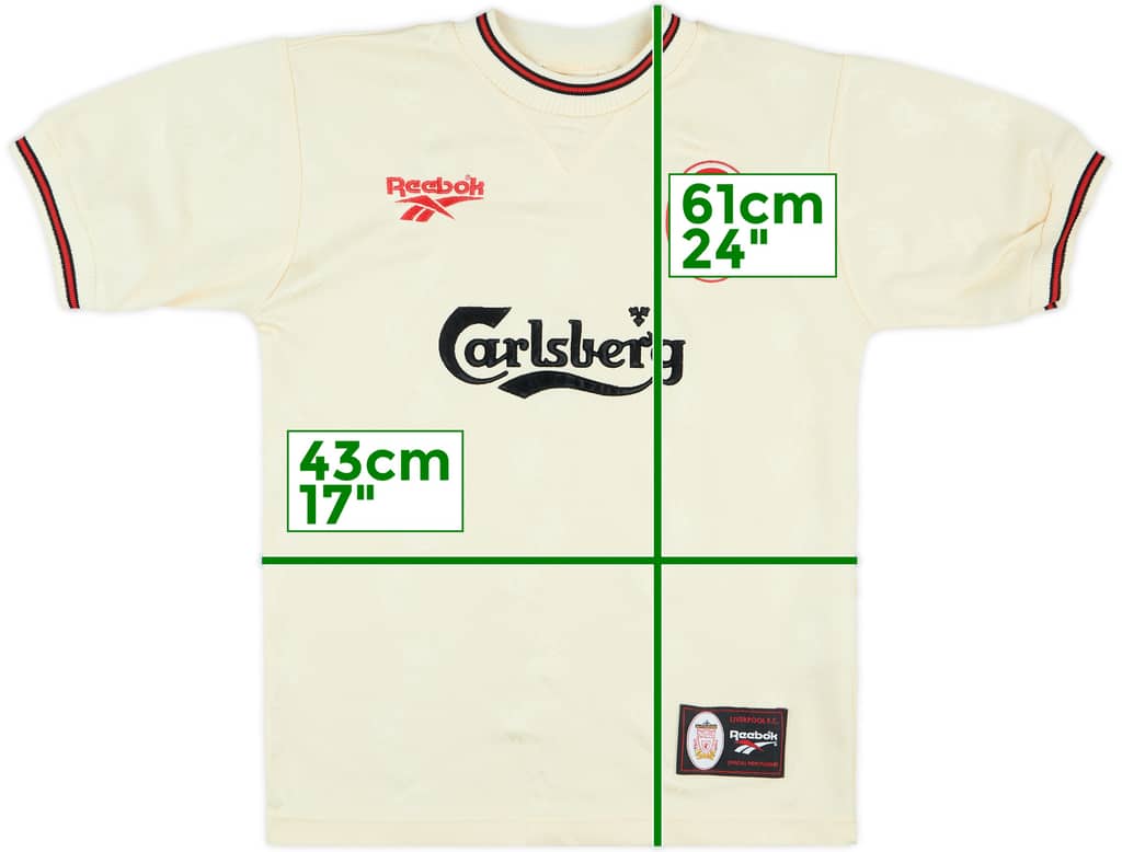 1996-97 Liverpool Away Shirt - 9/10 - (M.Boys)