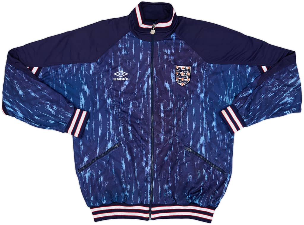 1993-95 England Umbro Track Jacket - 8/10 - (XL)