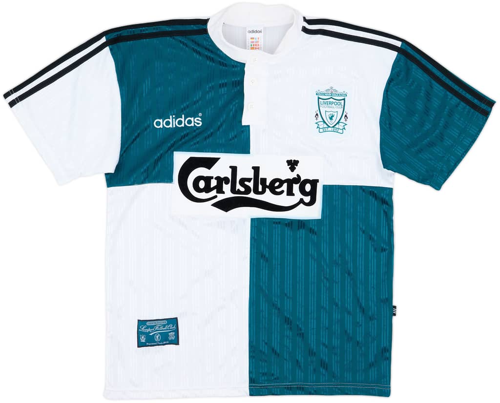 1995-96 Liverpool Away Shirt - 8/10 - (M)