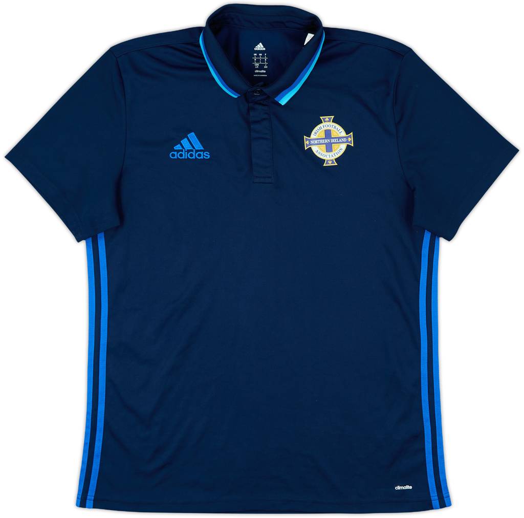 2016-17 Northern Ireland adidas Polo Shirt - 10/10 - (L)