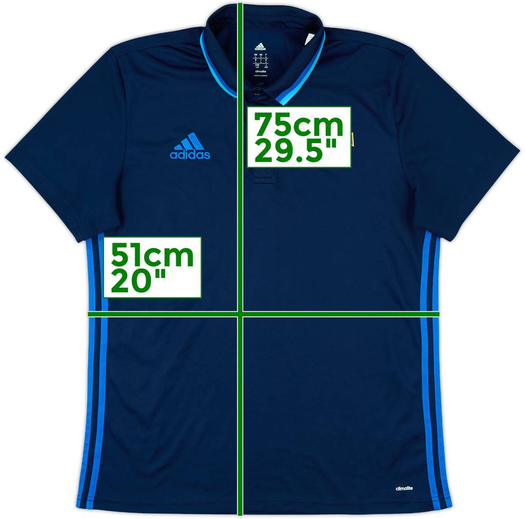 2016-17 Northern Ireland adidas Polo Shirt - 10/10 - (L)