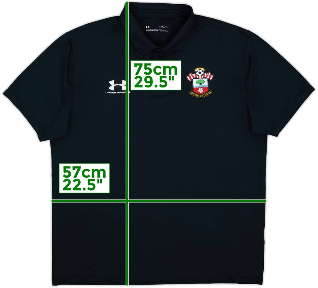 2018-19 Southampton Under Armour Polo Shirt - 9/10 - (XL)