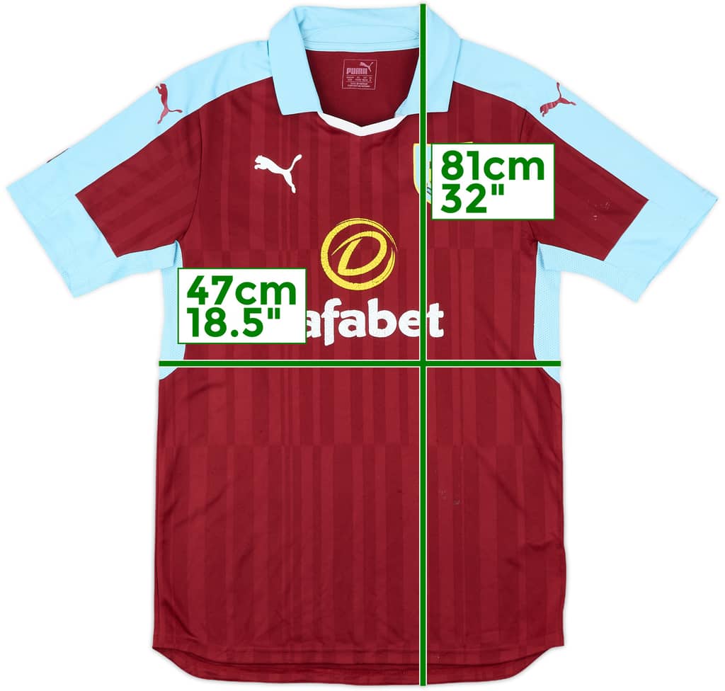 2016-17 Burnley Home Shirt - 5/10 - (M)