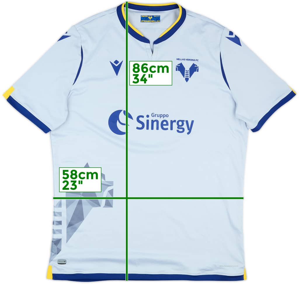2020-21 Hellas Verona Third Shirt - 9/10 - (3XL)