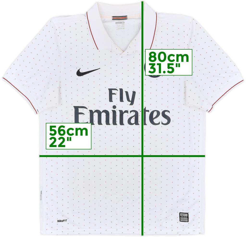 2009-10 Paris Saint-Germain Away Shirt - 9/10 - (M)