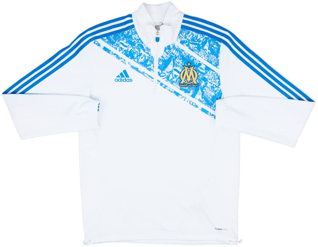 2011-12 Olympique Marseille adidas Track Jacket - 7/10 - (M/L)