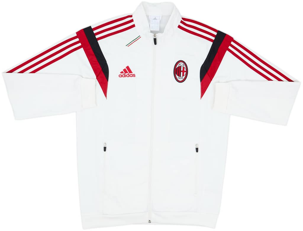 2014-15 AC Milan adidas Track Jacket - 8/10 - (M)