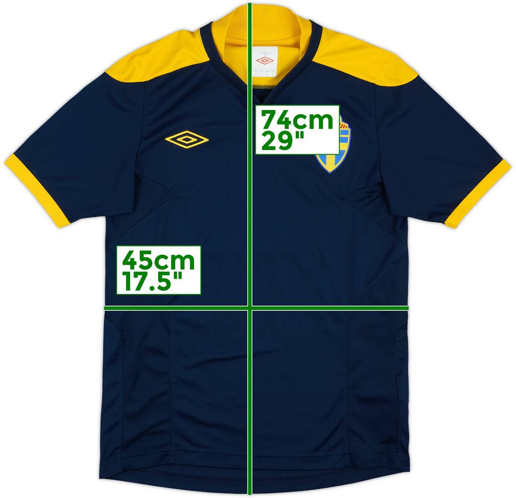 2010-11 Sweden Umbro Training Shirt - 8/10 - (S)