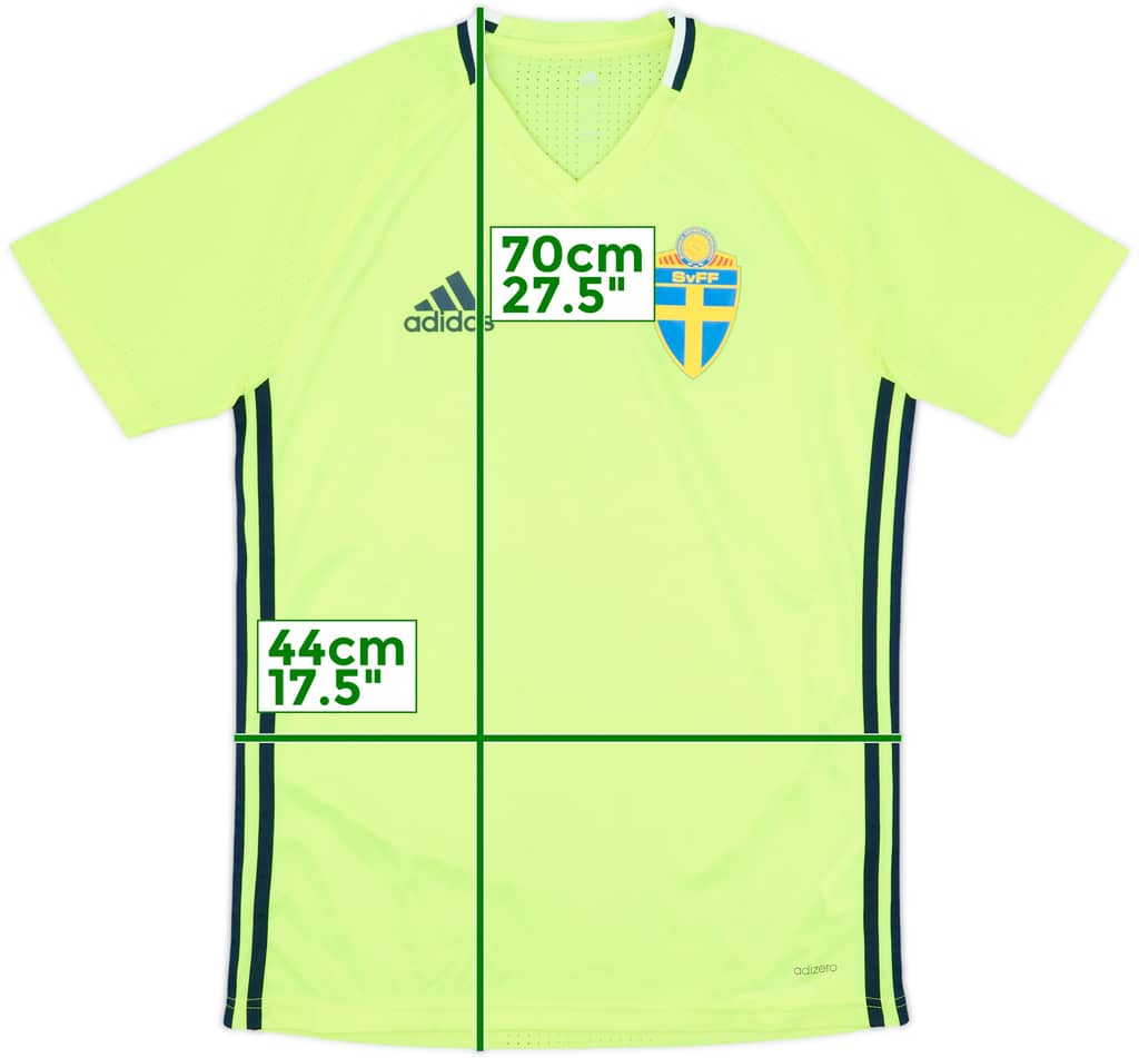2015-16 Sweden adidas adizero Training Shirt - 10/10 - (S)