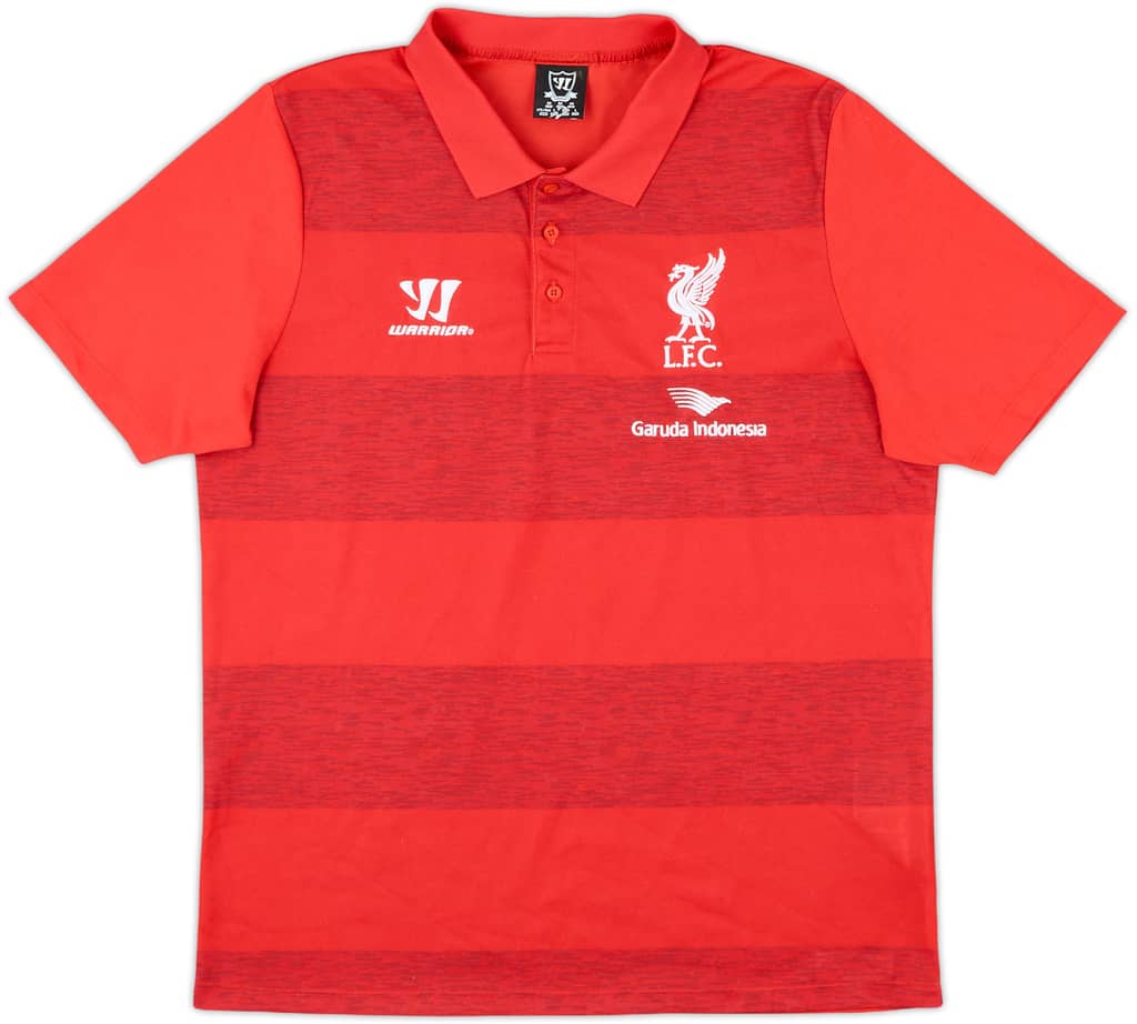 2014-15 Liverpool Warrior Polo Shirt - 10/10 - (M)