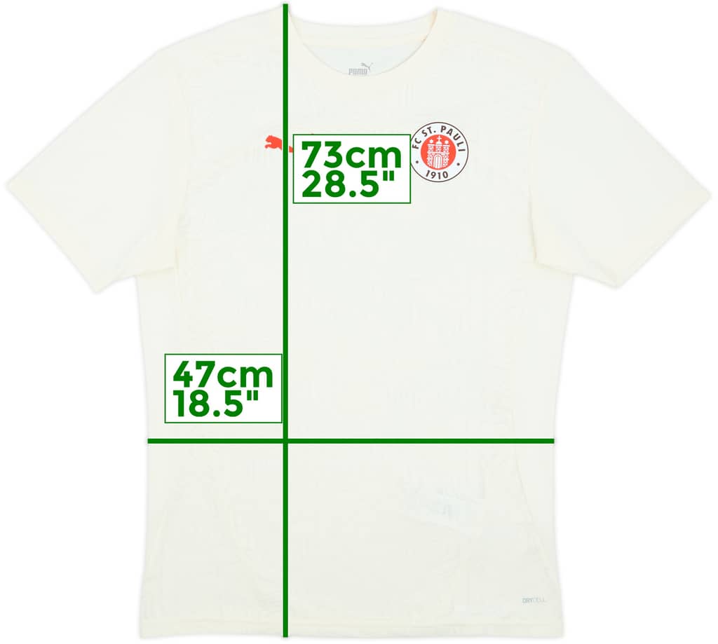2024-25 St Pauli Puma Training Shirt - 9/10 - (M)