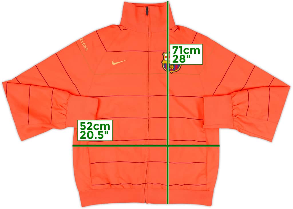 2008-09 Barcelona Nike Track Jacket - 8/10 - (S)