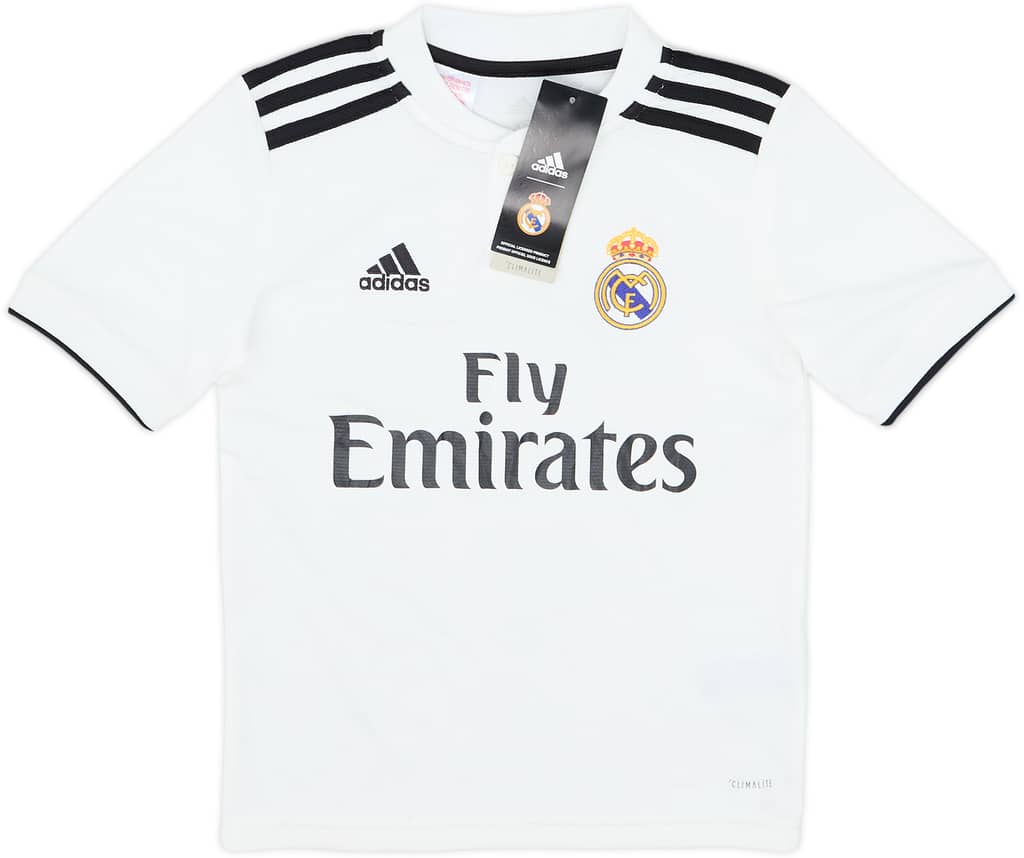 2018-19 Real Madrid Home Shirt (S.Boys)