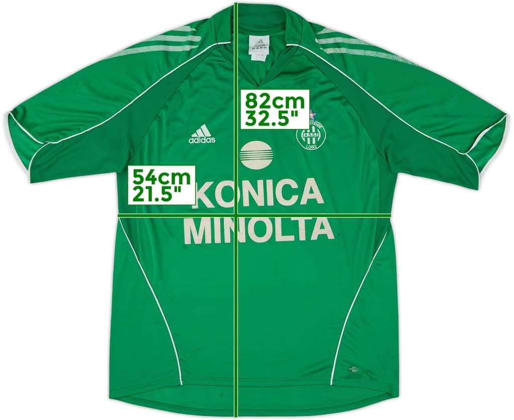 2005-06 Saint Etienne Home Shirt - 6/10 - (L)