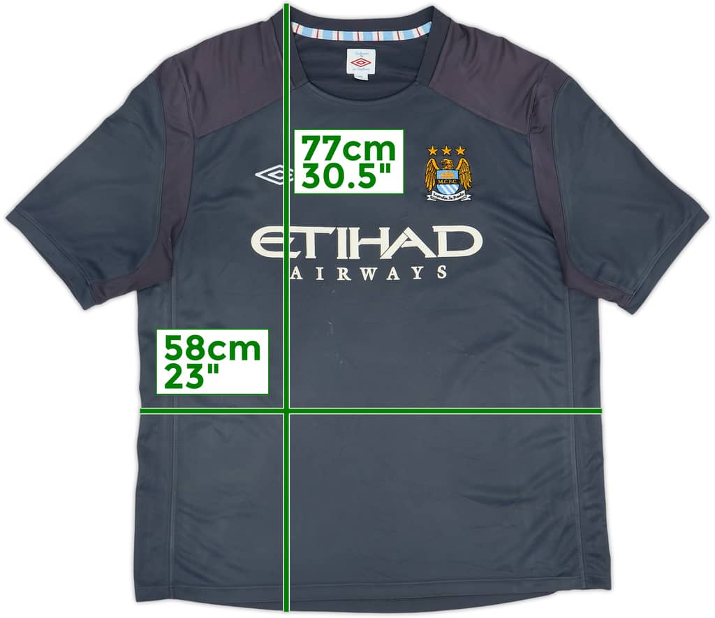 2010-11 Manchester City Umbro Training Shirt - 4/10 - (XXL)