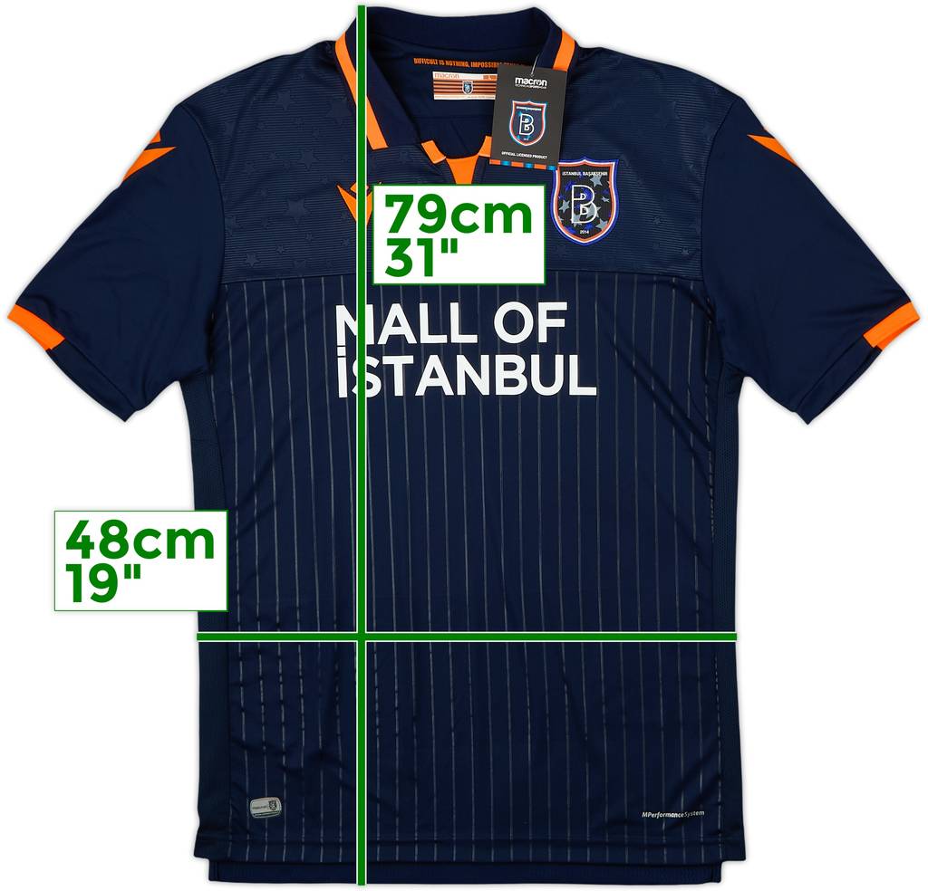 2019-20 Istanbul Basaksehir Camiseta visitante (L)