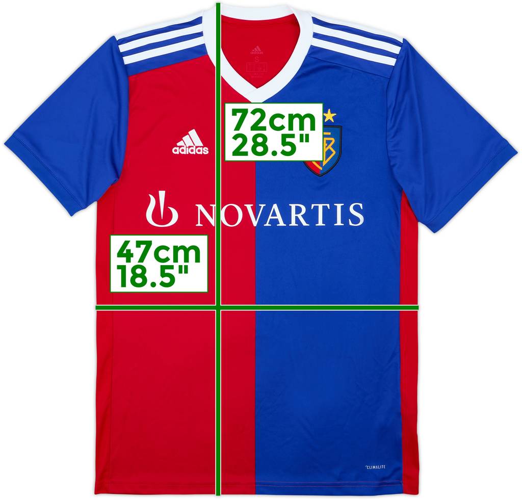 2018-19 FC Basel Camiseta Local - 8/10 - (S)
