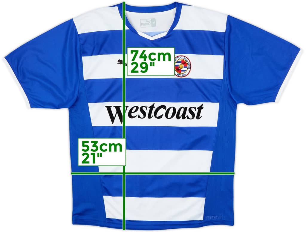 2004-05 Reading Home Shirt - 8/10 - (M)
