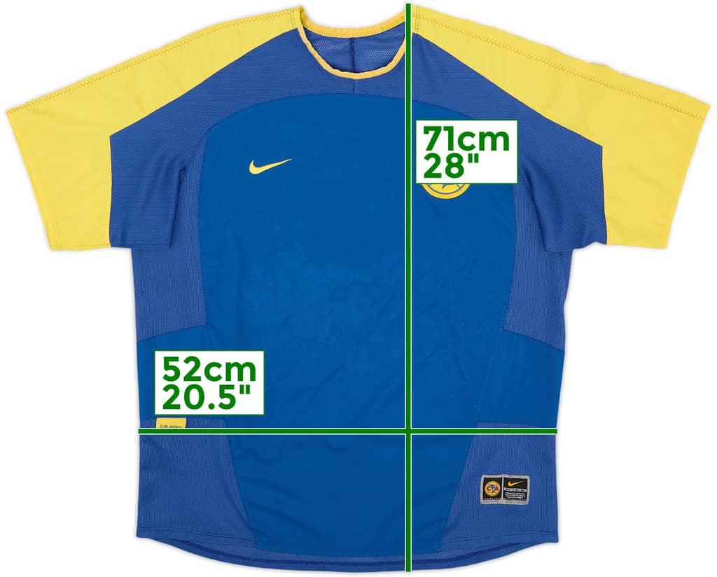 2002-03 Club America Away Shirt - 6/10 - (L)