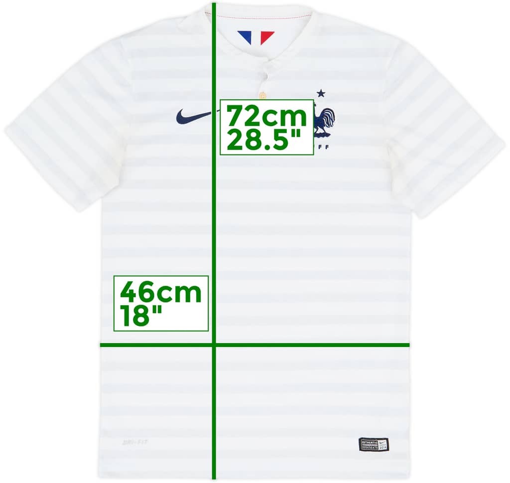 2014-15 France Away Shirt - 4/10 - (S)