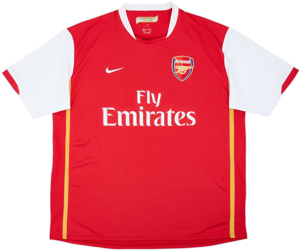 2006-08 Arsenal Home Shirt - 5/10 - (XXL)