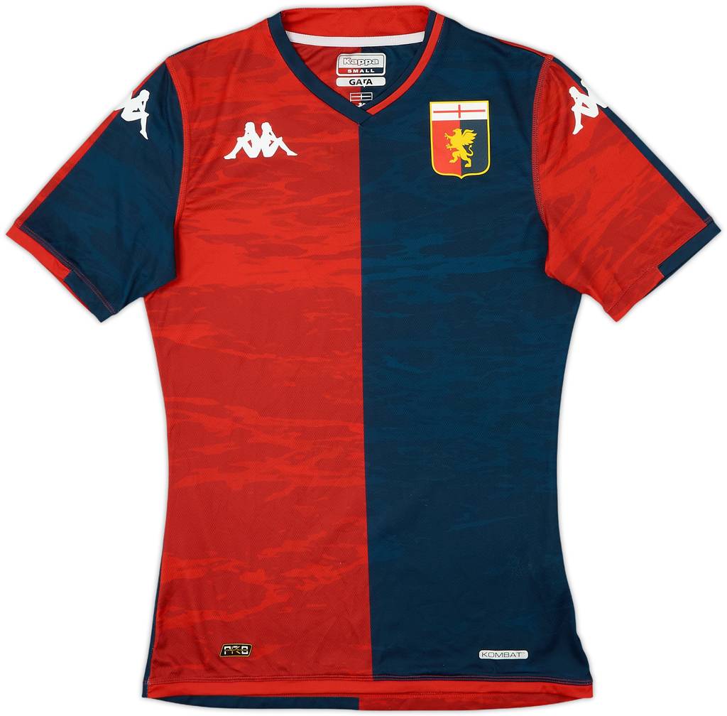 2023-24 Genoa Authentic Home Shirt - 8/10 - (S)