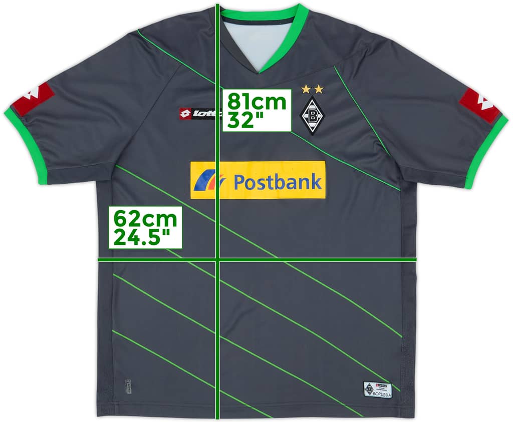 2011-12 Borussia Monchengladbach Away Shirt - 6/10 - (XXL)