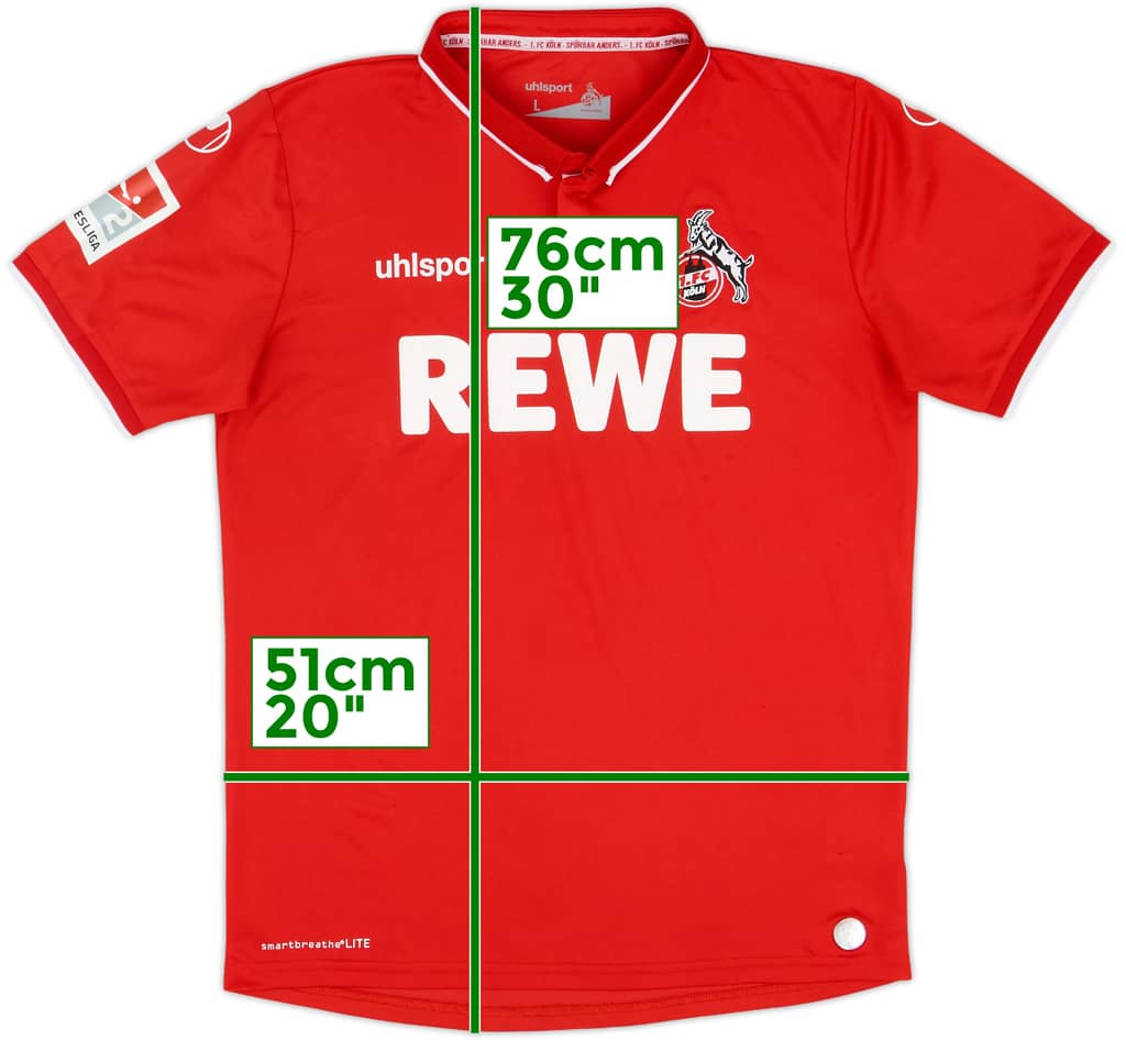 2019-20 FC Koln Away Shirt - 8/10 - (L)