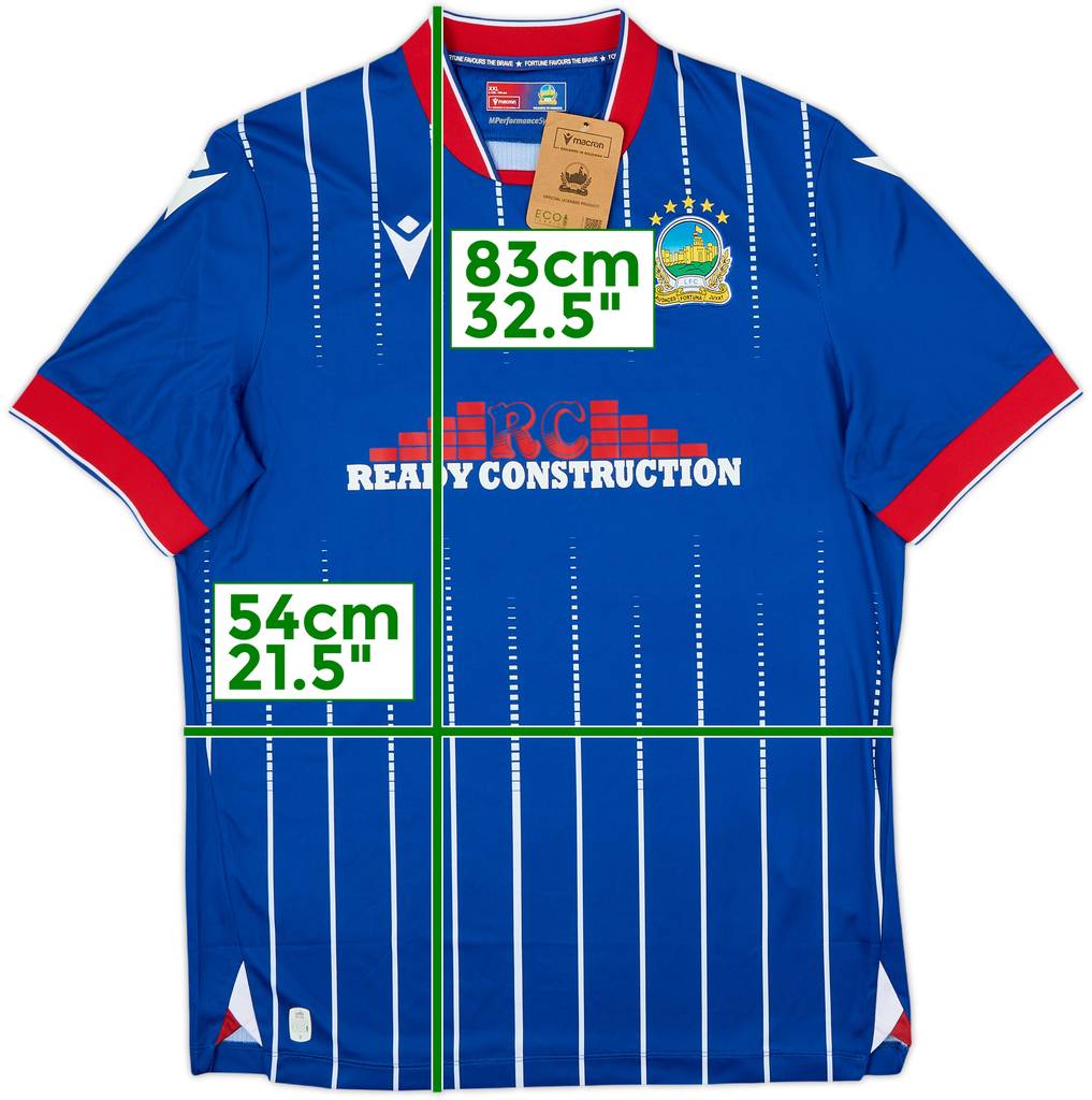 Camiseta de local del Linfield 2024-25 (XXL)