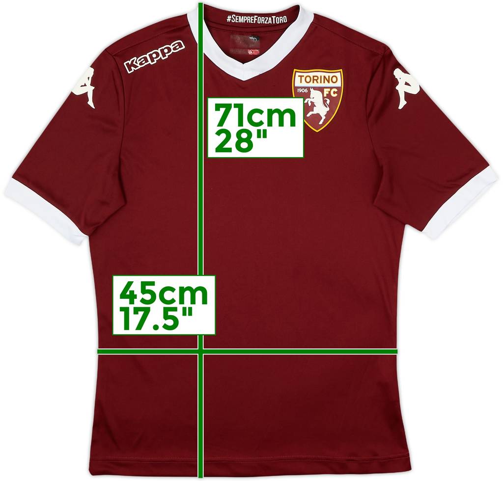 2015-16 Torino Camiseta Local - 8/10 - (M)