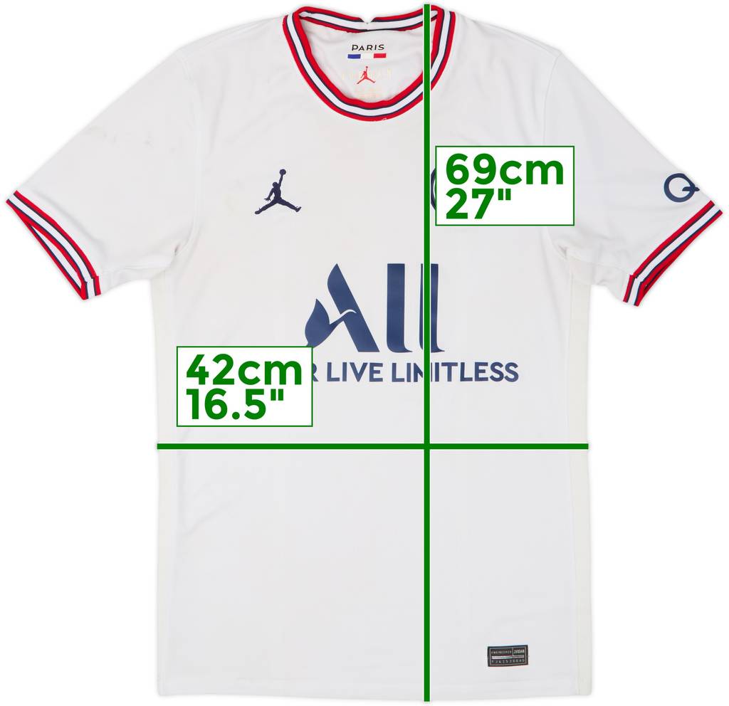 2021-22 Paris Saint-Germain Cuarta Camiseta - 5/10 - (XS)
