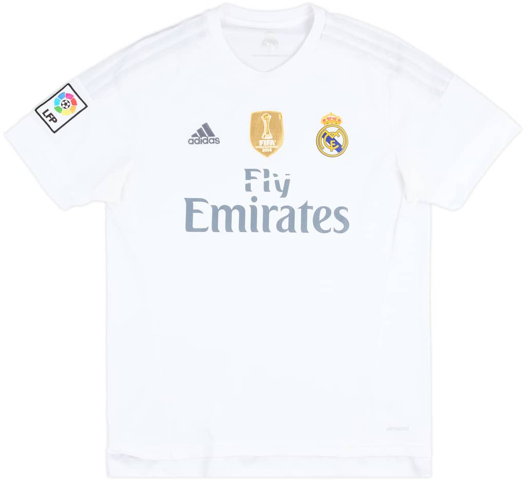 2015-16 Real Madrid Home Shirt - 5/10 - (L)