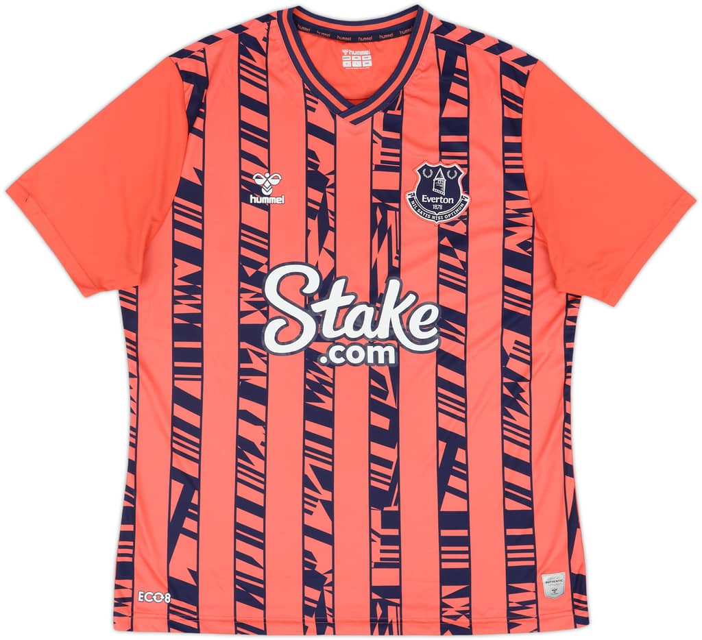 2023-24 Everton Away Shirt - 6/10 - (XL)