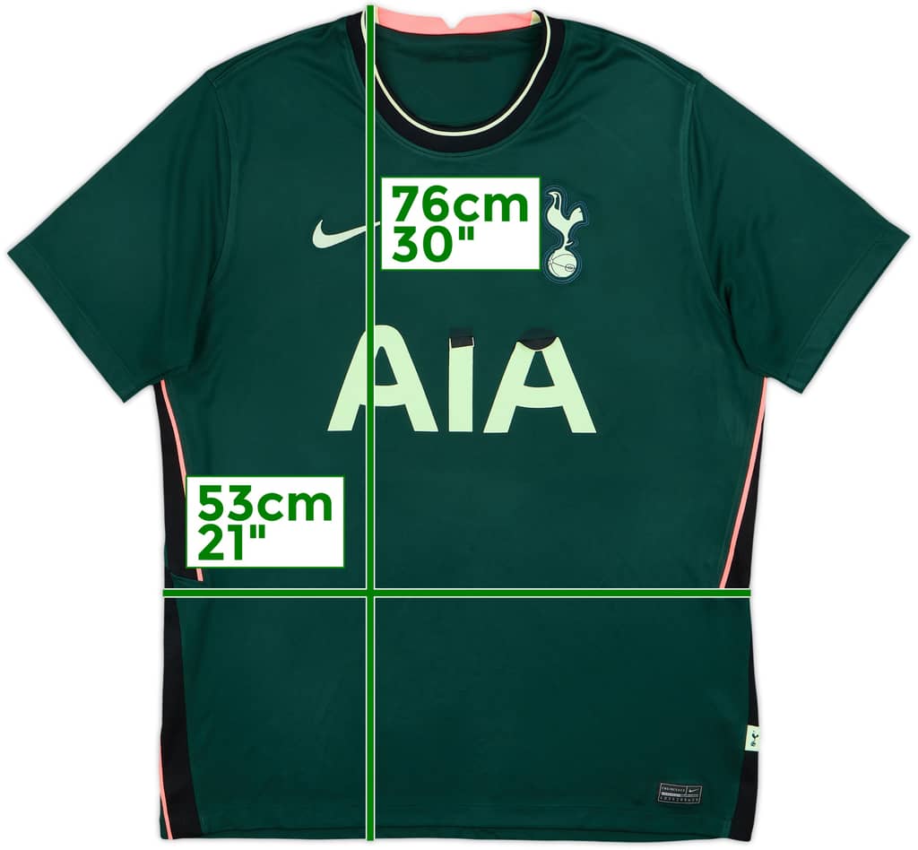 2020-21 Tottenham Away Shirt - 4/10 - (L)