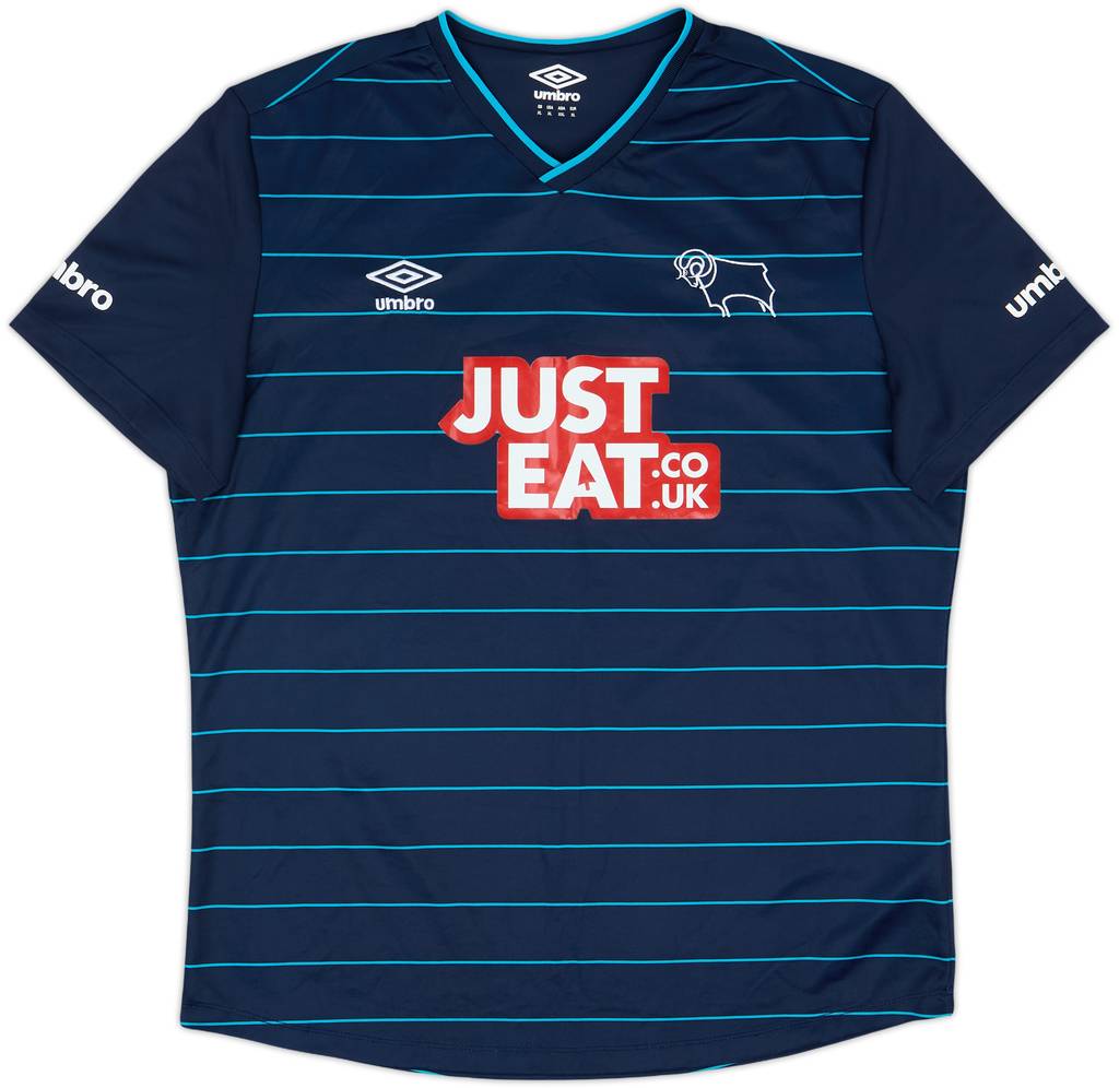 2014-15 Derby County Away Shirt - 8/10 - (XL)