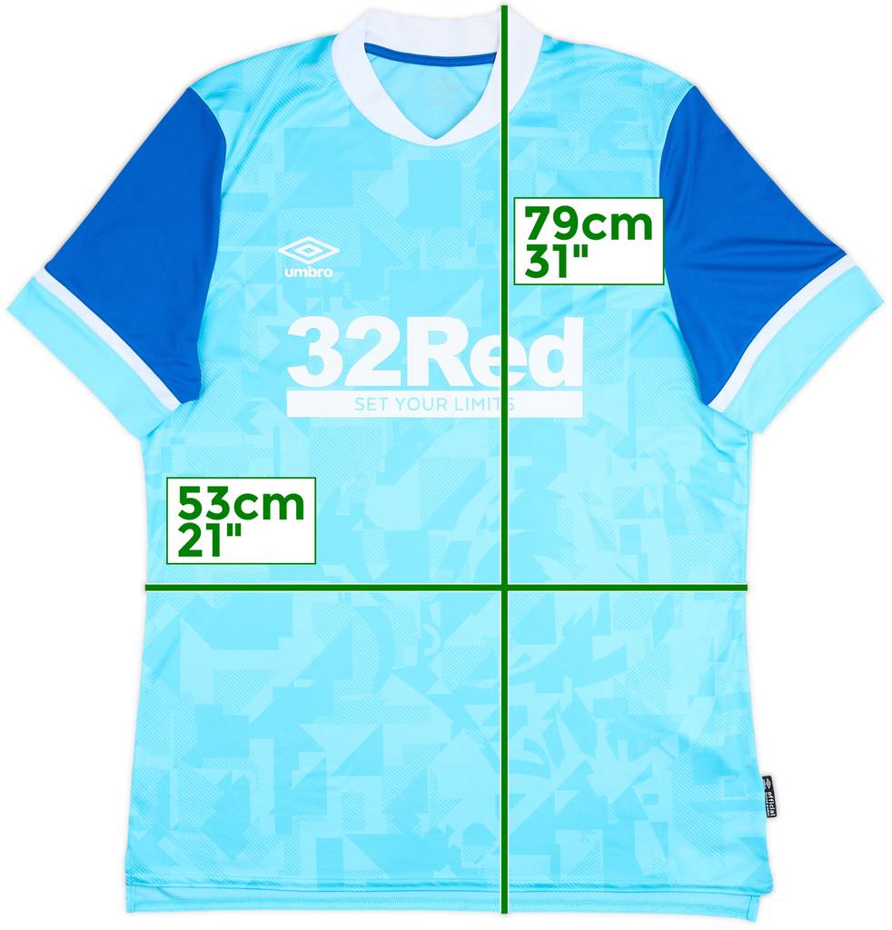 2021-22 Derby County Away Shirt - 10/10 - (XL)