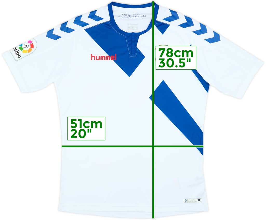 2018-19 Tenerife Home Shirt - 8/10 - (L)