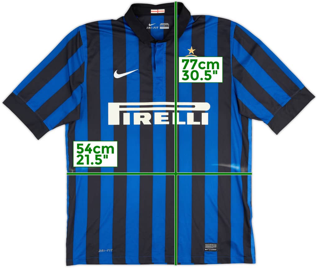 2011-12 Inter Milan Home Shirt - 4/10 - (L)