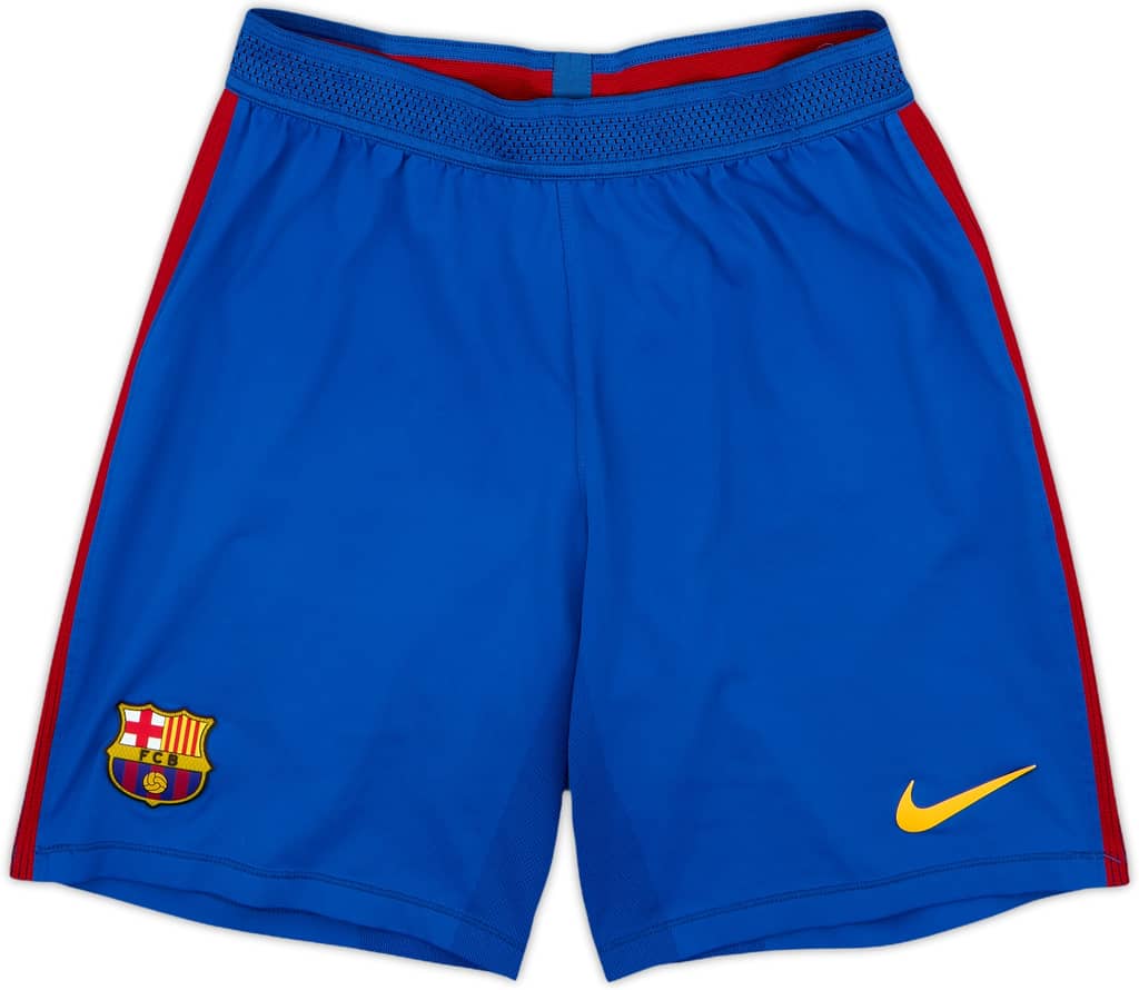 2016-17 Barcelona Authentic Home Shorts - 8/10 - (M)