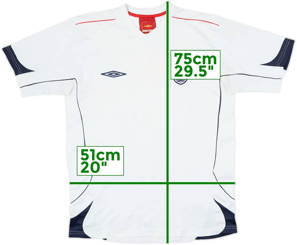 2004-05 England Umbro Training Shirt - 6/10 - (M)