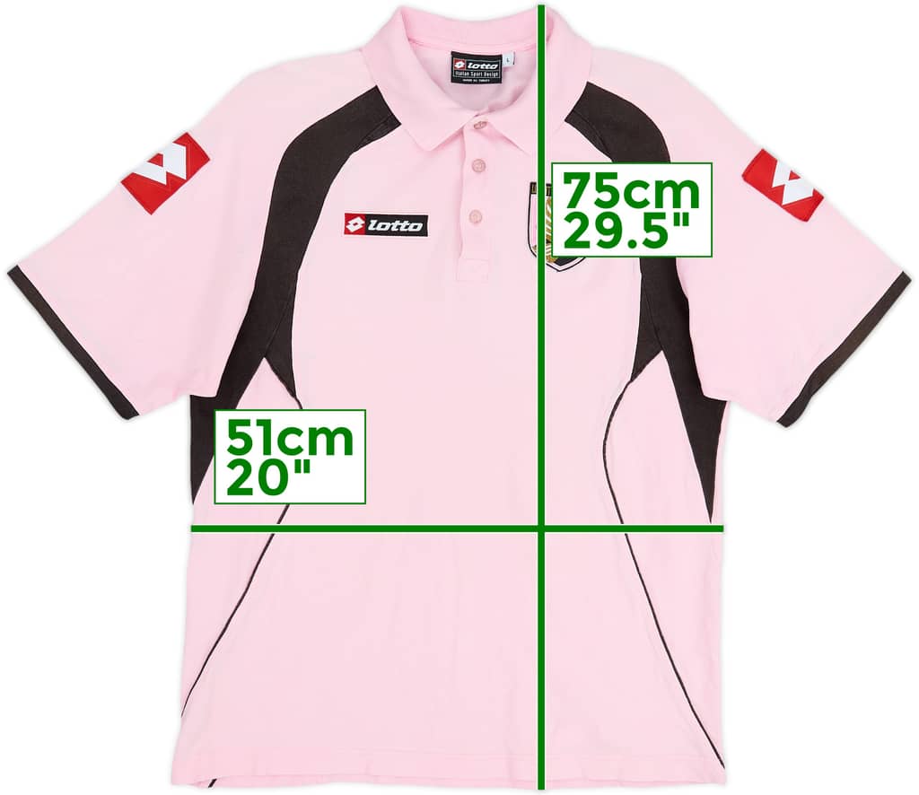 2006-07 Palermo Lotto Polo Shirt - 8/10 - (L)
