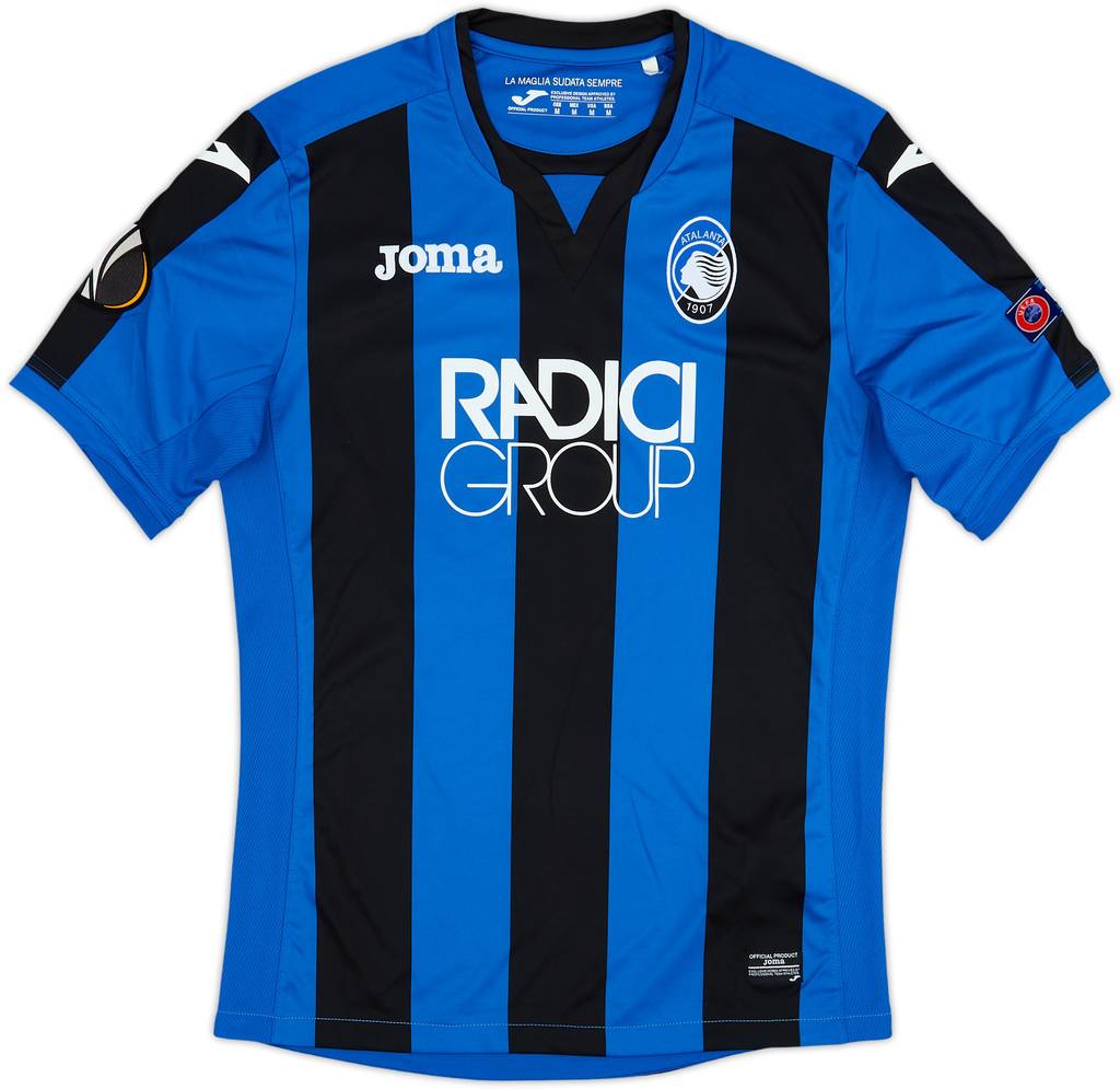 2017-18 Atalanta Home Shirt - 8/10 - (M)