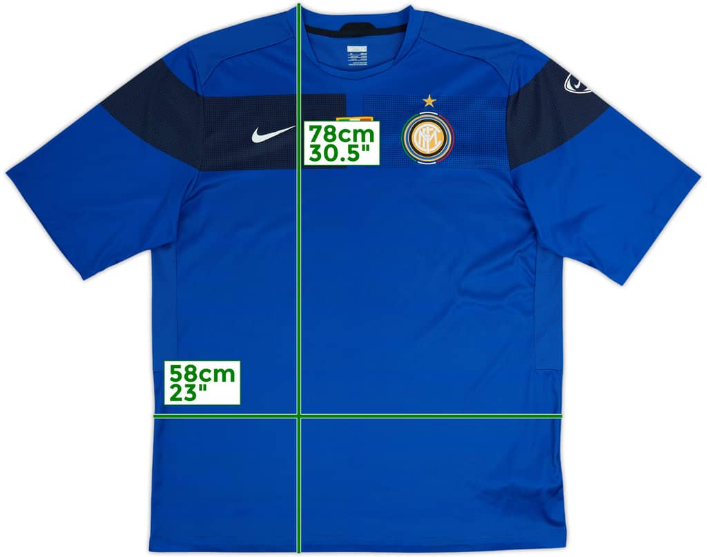 2009-10 Inter Milan Nike Training Shirt - 9/10 - (XL)
