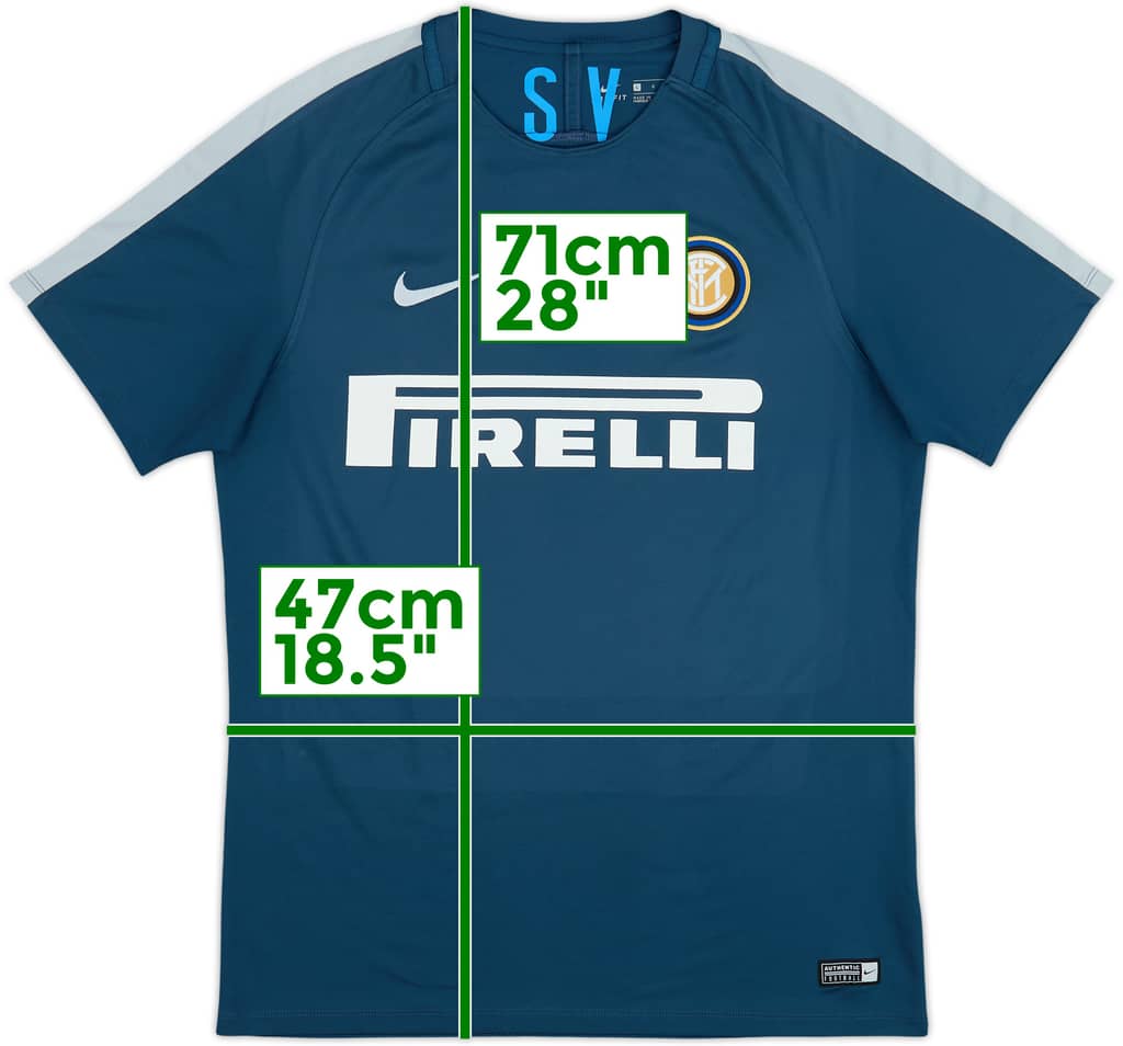 2016-17 Inter Milan Staff Issue Nike Training Shirt (S. Vecchi) - 7/10 - (L)