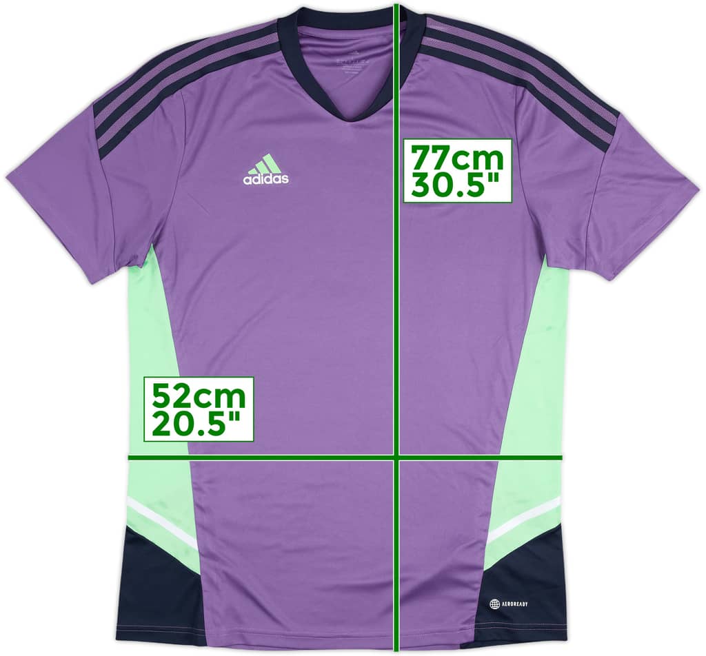2022-23 Real Madrid adidas Training Shirt - 10/10 - (L)