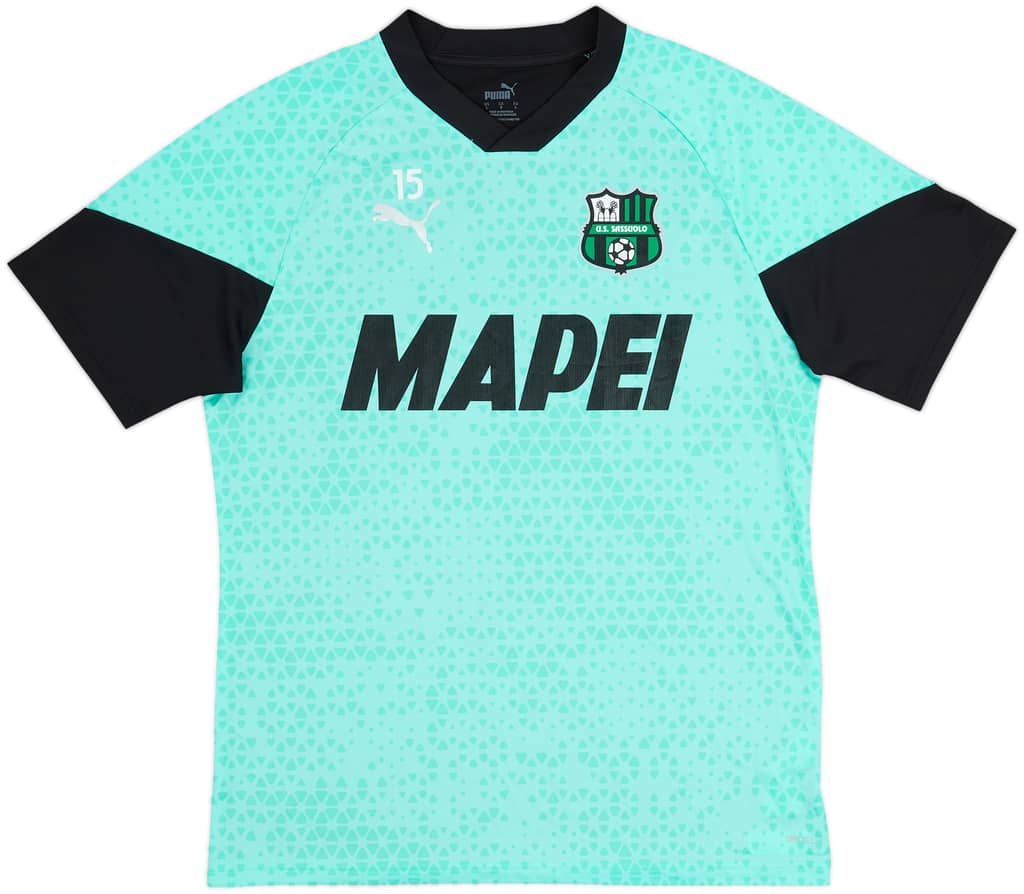 2023-24 Sassuolo Puma Player Issue Training Shirt #15 - 9/10 - (L)