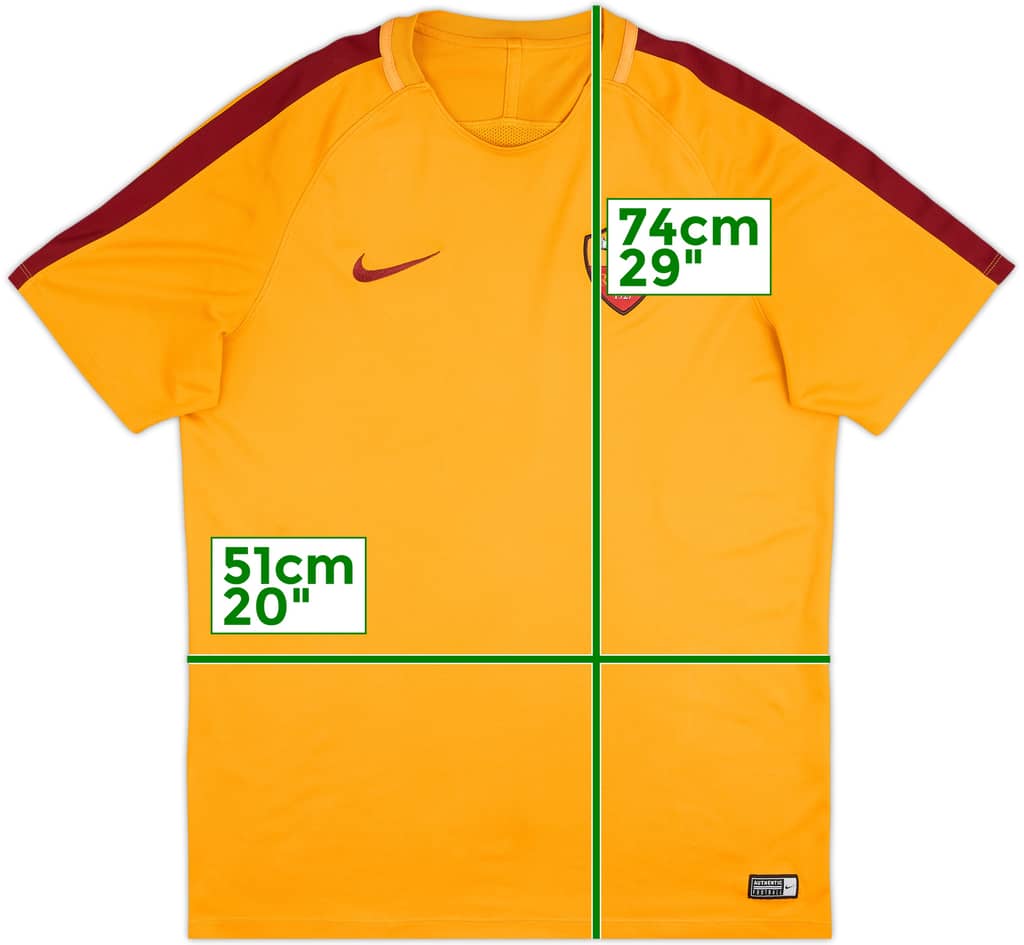2016-17 Roma Nike Training Shirt - 6/10 - (L)