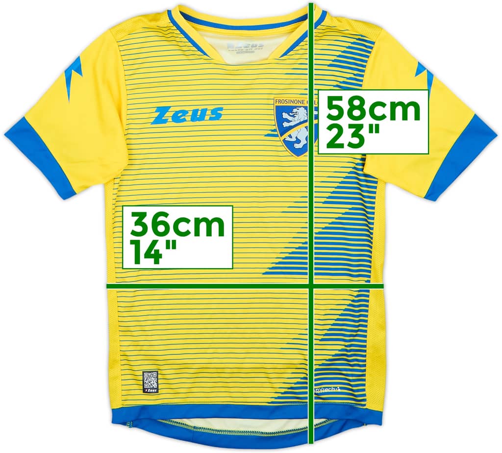 2018-19 Frosinone Zeus Training Shirt - 8/10 - (XS)