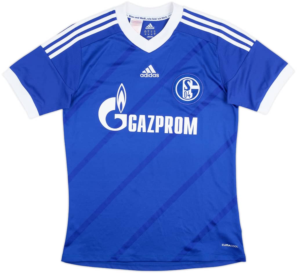 2012-14 Schalke Home Shirt - 8/10 - (XL.Boys)