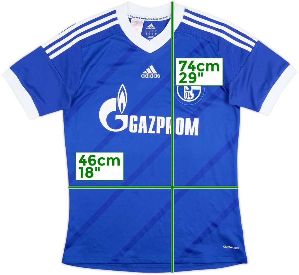 2012-14 Schalke Home Shirt - 8/10 - (XL.Boys)